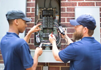 electrician working